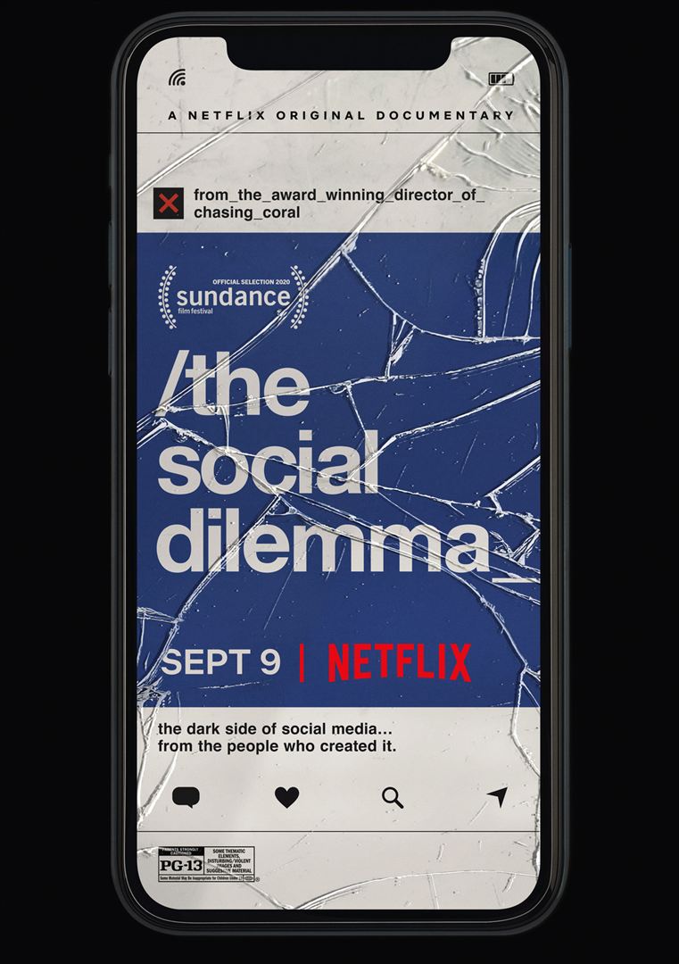 O Dilema das redes (The Social Dilemma) смотреть онлайн